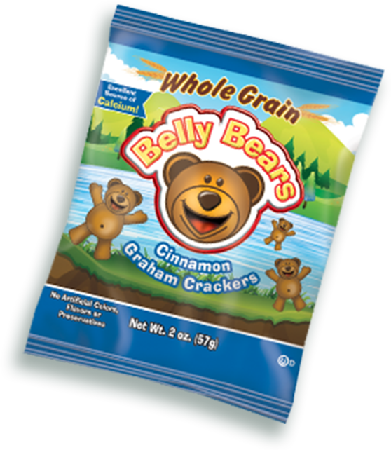 Whole Grain Belly Bears Cinnamon Graham Crackers