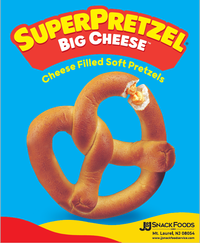 Superpretzel® Big Cheese® Poster Jandj Snack Foods Corp 2824