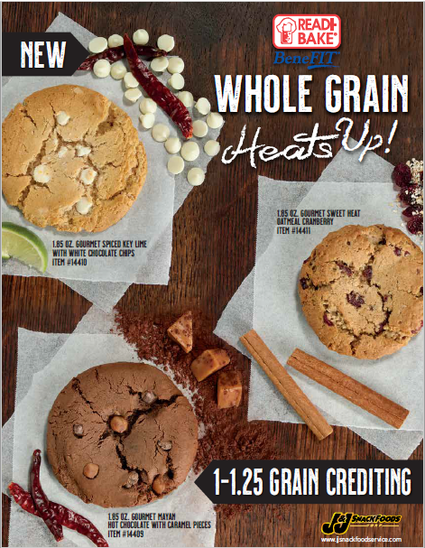 Readi-Bake® BeneFIT Gourmet Spiced Cookies Literature Sheet - J&J Snack ...