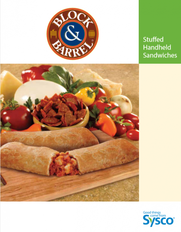 SYSCO Block & Barrel® Handhelds J&J Snack Foods Corp.