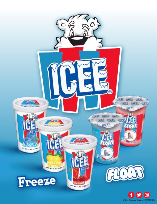 Icee Float And Freeze Cup Literature Sheet Jandj Snack Foods Corp 6756