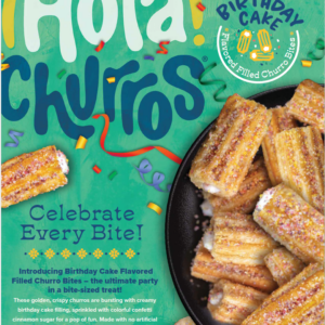iHola! Churros Birthday Cake Flavored Filled Churro Bites
