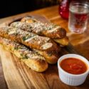 Garlic Parmigiano Bavarian Pretzel Breadsticks callout image