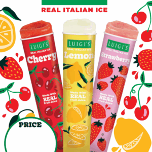 LUIGI’S® Squeeze-Up Tubes Price Signs