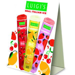 LUIGI’S® Squeeze-Up Tubes Table Tents