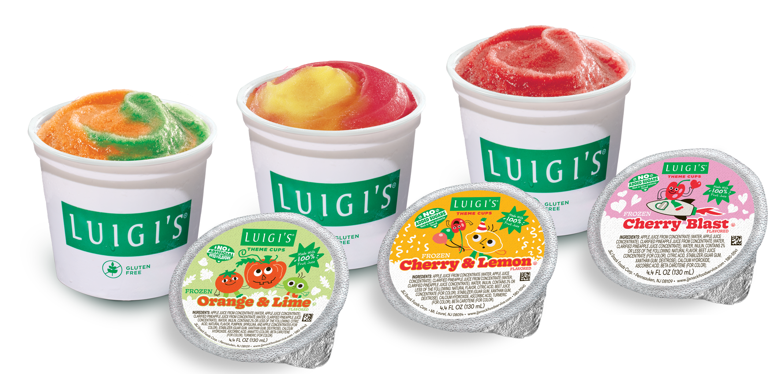 LUIGIS® Frozen Theme Cups logo