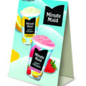 Minute Maid® Soft Frozen Lemonade Cups Table Tents callout image