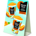 MINUTE MAID® Soft Frozen Orangeade Table Tents callout image
