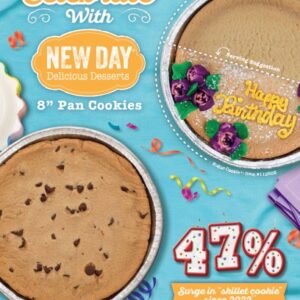New Day 8 Inch Message Cookies