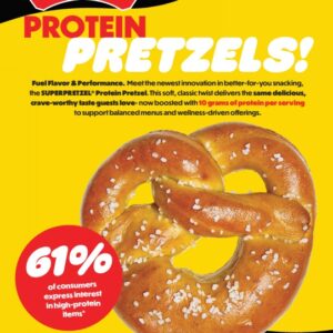 2.5oz SuperPretzel Protein Pretzel