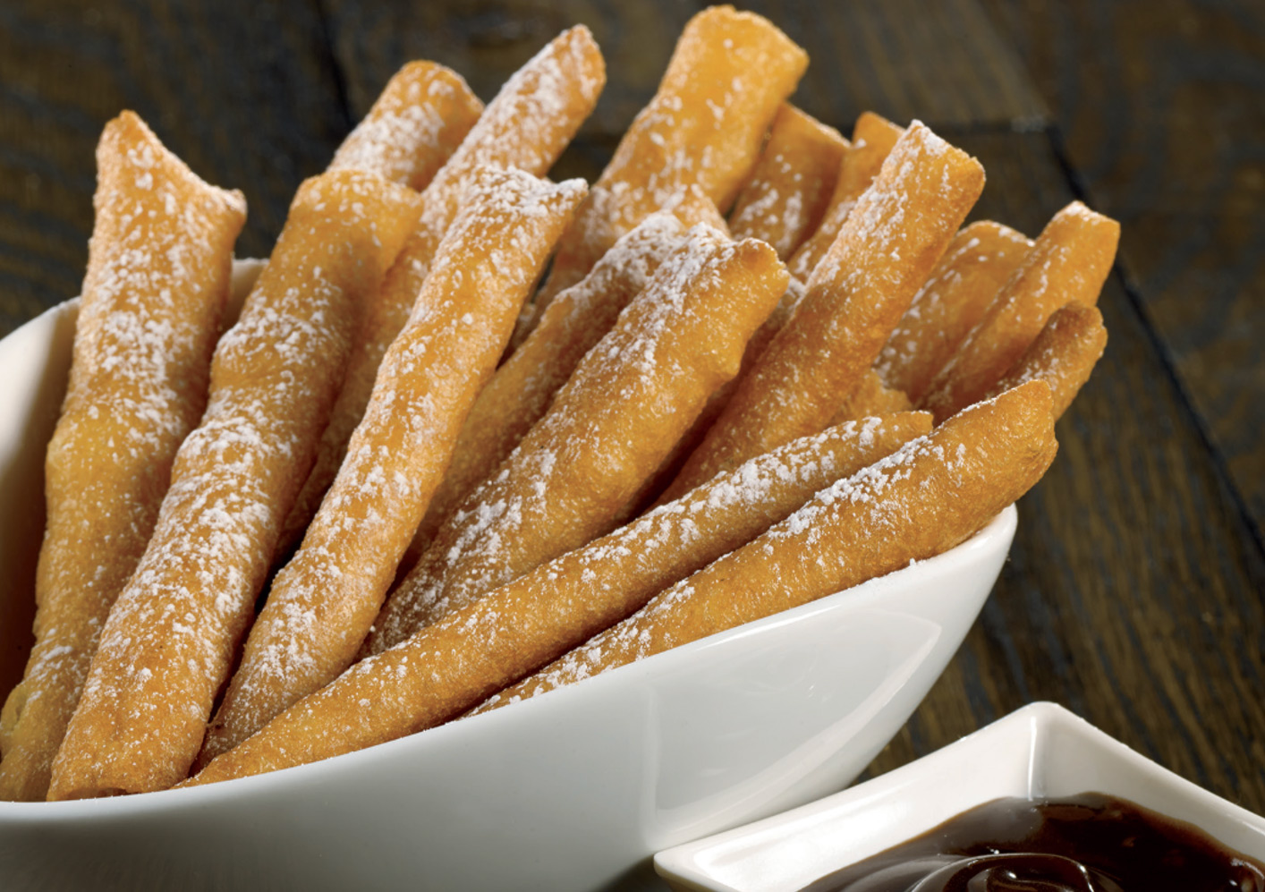 Perfect for dipping, our new Funnel Cake Factory Fries are available in two sizes.